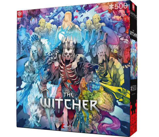 CENEGA Wiedźmin: Monster Faction Puzzle 500 - 1124837 - zdjęcie 3